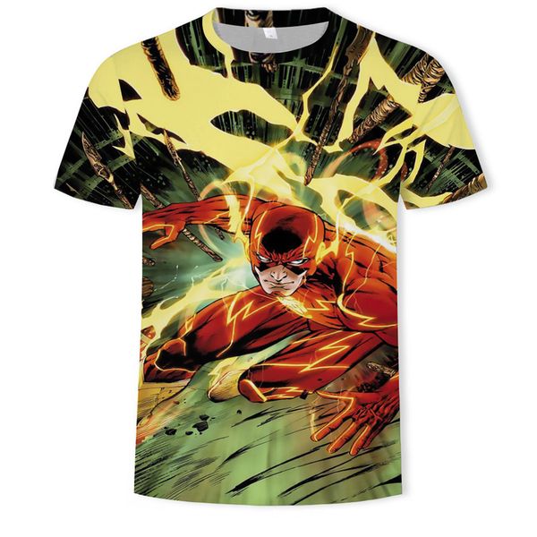 

mens designer casual 3d animation marvel printing short sleeve t0v7z, White;black