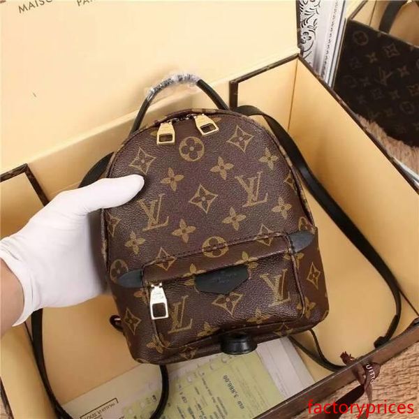

2020 m40019 petite malle fashion mini brown backpacks luggage shoulder bags handbags belt bag