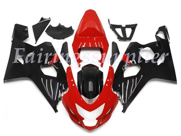 

новая (литье под давлением) abs обтекателя комплекты fit для (suzuki gsx-r 600-750) 2004 2005 gsx-r600 r750 k4 04 05 обтекатели набор красны