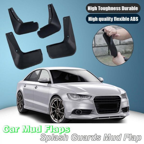 

for audi a6l 16-2017 mudflaps splash guards mud flap front rear mudguards fender