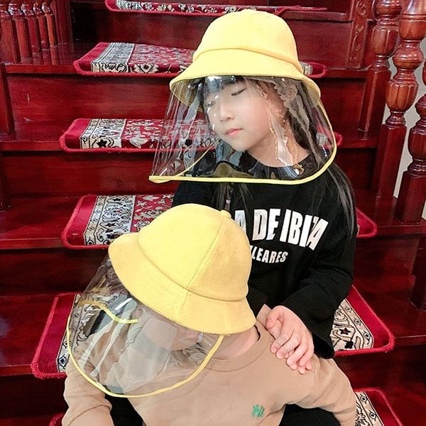 

anti-fog isolated cotton hat anti-spitting protective hat dustproof cover peaked with transparent protective mask