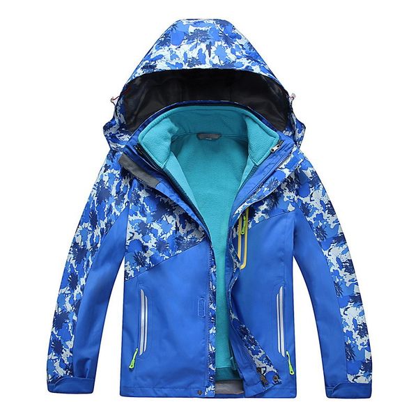 

boy girl winter fleece warm softshell waterproof jackets kids sports hiking coats children camping skiing windbreaker clothes