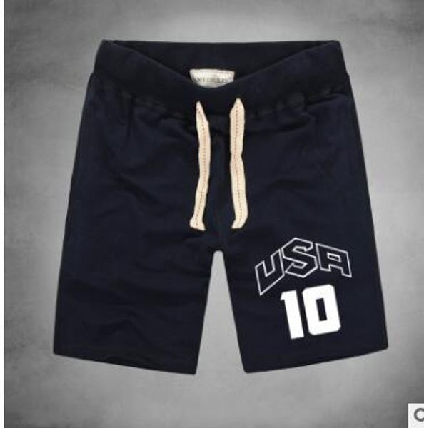 

men's trousers young fashionable printed basketball shorts large size straight sports casual pants -443, White;black