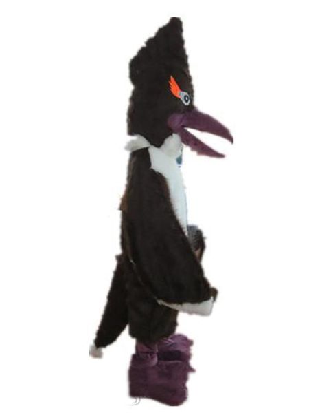 

2018 the head a woodpecker mascot costume for to wear, Red;yellow