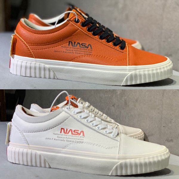 

nasa old skool space voyager collection sneakers men women 46 mte dx orange black true white skateboard shoes canvas designer casual zapatos