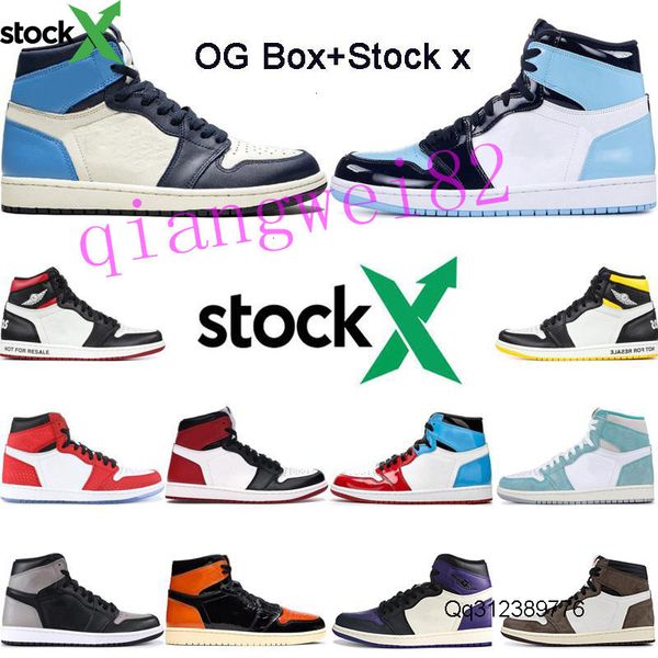 

new travis scotts low fearless obsidian mens basketball shoes spiderman unc 1s chicago banned bred toe black men designer sneakers