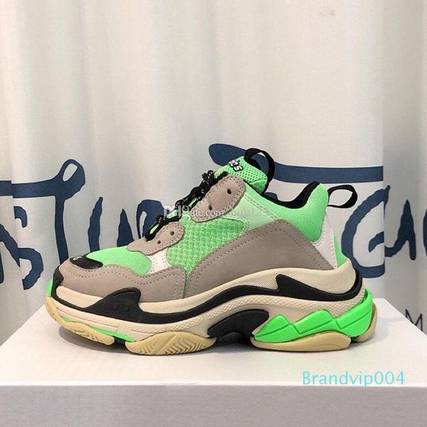 

triple s sneakers superstars mans shoes woman mens designer shoes 35 color have fashion sneakers size 35-45 model zx17 c22, Black