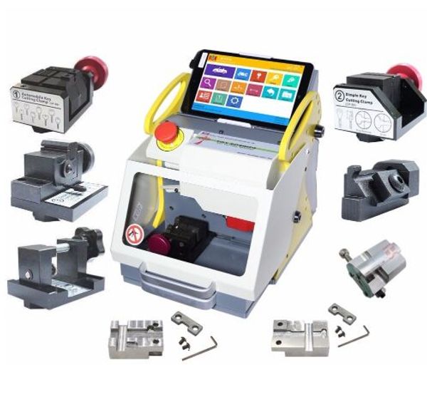 

Top Quality SEC-E9 Full Clamps CNC Automatic Key Cutting Machine For Car Keys & House Keys Better Than Slica I80 Key Machine