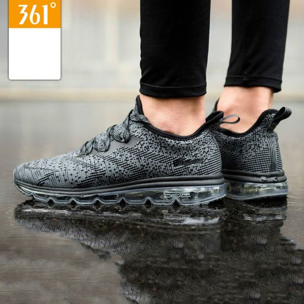 

new arrival 361 running shoes sport sneakers mesh breathable air cushion shoe for men women