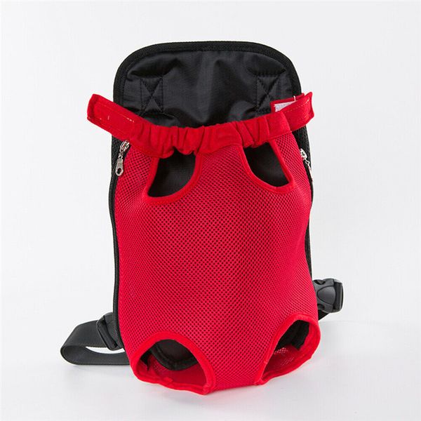 

legs out front dog carrier hands-bag practical adjustable strap pet cat puppy backpack carrier 6 color zipper portable bag