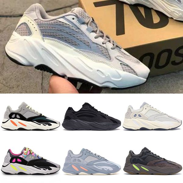 

new 700 running shoes mens women kanye west magnet utility black vanta inertia salt start wave runner sports sneakers trainers