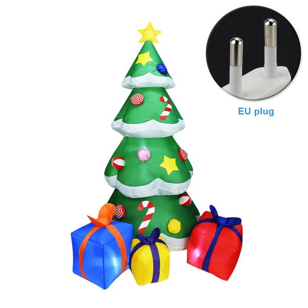 

2.1 m yard toy party holiday home decoration kids led outdoor inflatable christmas tree sturdy indoor gift gas model