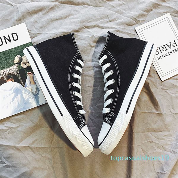 

sport rope soled shoes winter solid color lover footwear 50% ulzzang denim plimsolls casual board shoes teenage skate sneaker t19, Black