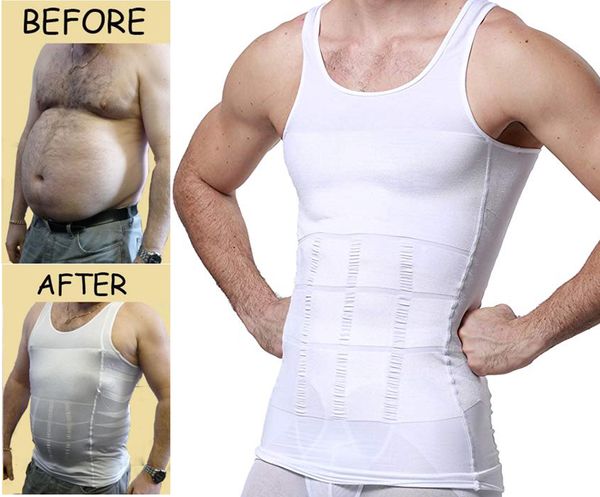 mens compression shirt slimming