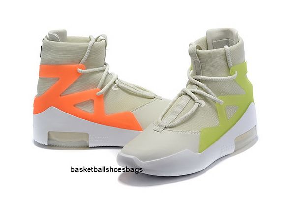 

men fear of god 1 shoes fog basketball sneaker boots light bone black orange sail white green black fogs trainers us7-12
