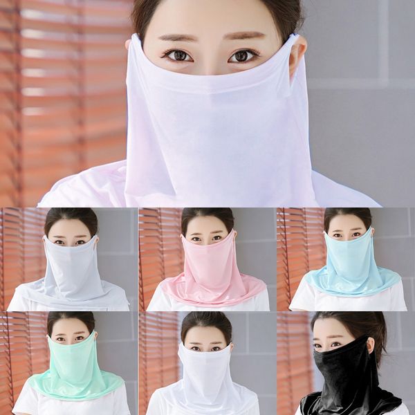 

5kv6p summer uv protection face masks skull skeleton hood cycling printed scream ghost skulls scarf outdoors riding bike balaclava masks cap, Black