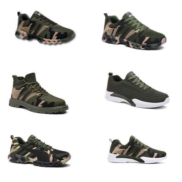 

hotsale 2020 no-brand дизайнерская обувь мужчины женщины кроссовки камуфляж army green открытый тренер сиэз 36-44 style 306, White;red