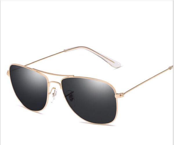 

new fashion sunglasses fashion sunglasses toad glasses metal circular frame marine lens for men and women, White;black