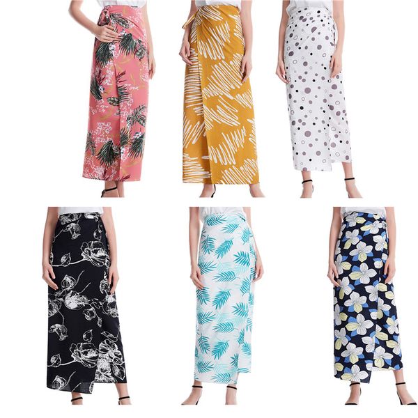 

women sunflower v-neck beach skirt bikini sunscreen outer smock shawl beach variety worn wrap skirt cover up, Black