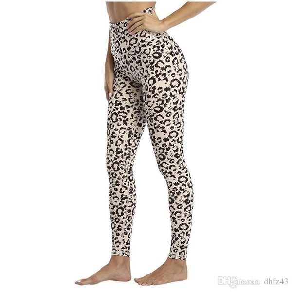 

leopard leggings womens high waisted camouflage print workout leggins high waist push up fitness sports running trousers, Black