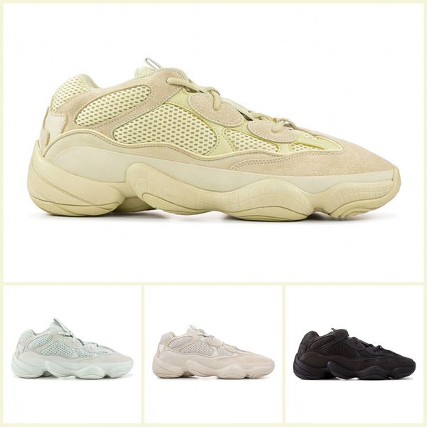

fashion wave runner 500 blush desert rat super moon yellow salt running shoes kanye west designer mens women sneaker sports shoes size5.5-11