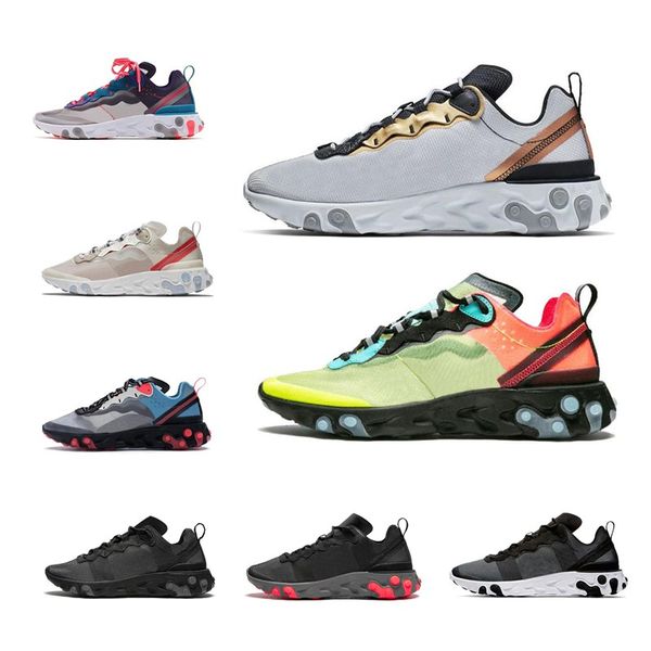 

2019 new upcoming epic react element 87 undercover mens running shoes sports brand fashion luxury designer womens sneakers trainers