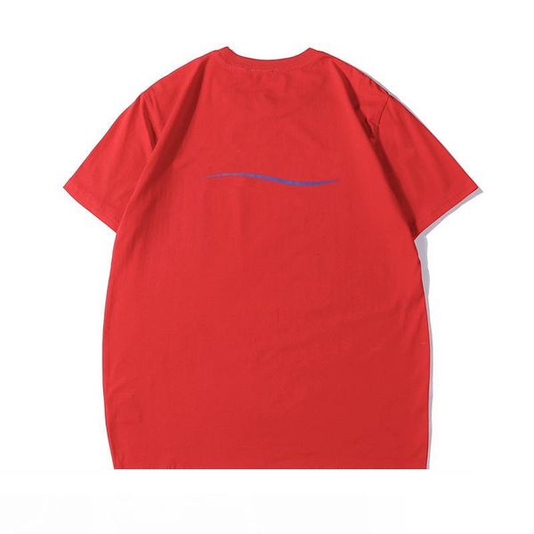 

роскошные мужские дизайнерские футболки известный бренд мужчины женщины хлопок дизайнерская рубашка повседневная письмо печати с коротким ру, White;black