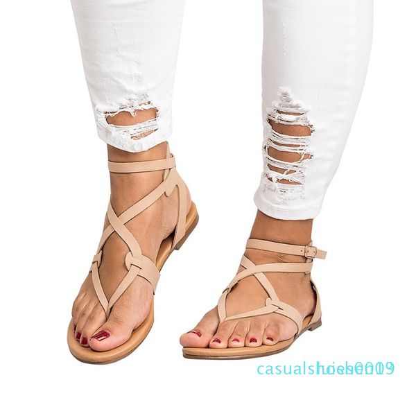 

new knitting filp flops rome flat sandals big size women sandals 2018 wholesale european sale and popular l13, Black