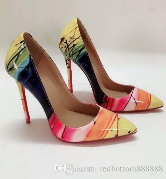 

NEW {Original Logo} Fashion Rivets Luxury Designer Red Bottom Bottoms High Heels Heel Black Silver Wedding Pumps Dress Women Womens Shoes