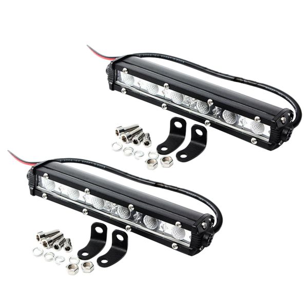 

2 x 36w 7inch led work light bar spot driving fog light off road suv truck 6000k