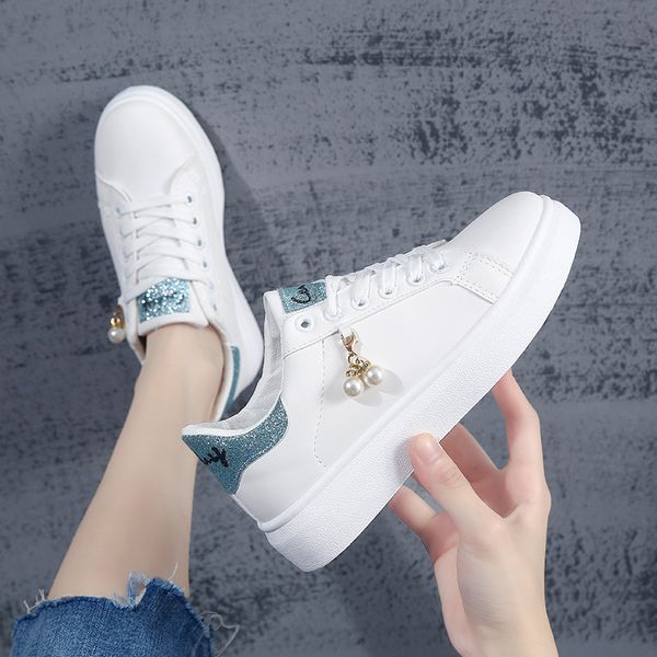 

canvas shoes women new wild korean ulzzang2020 spring student shoes white sursider trendy, Black