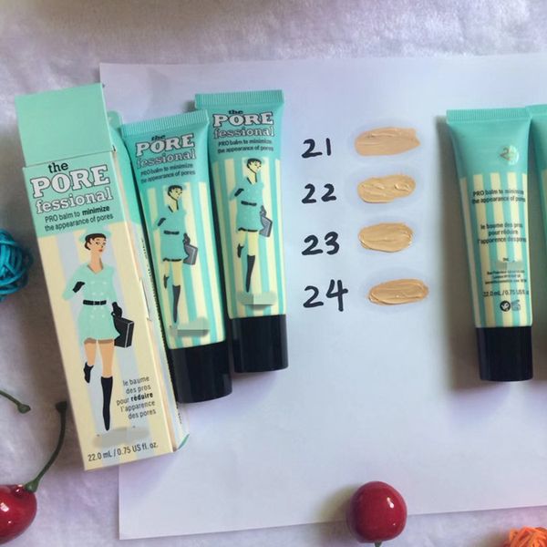 

Face Smooth Primer and Foundation Make Up Pores Invisible Brighten Dull Skin Color Whitening Cream Wrinkle Cover Makeup Base Balm DHL free