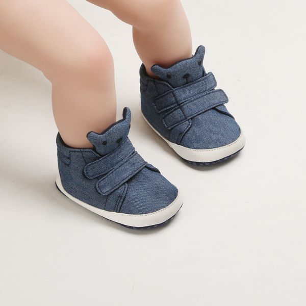 

2020 new baby shoes boys girls cotton cloth first walker anti-slip soft sole toddler sneaker 0-2years hot