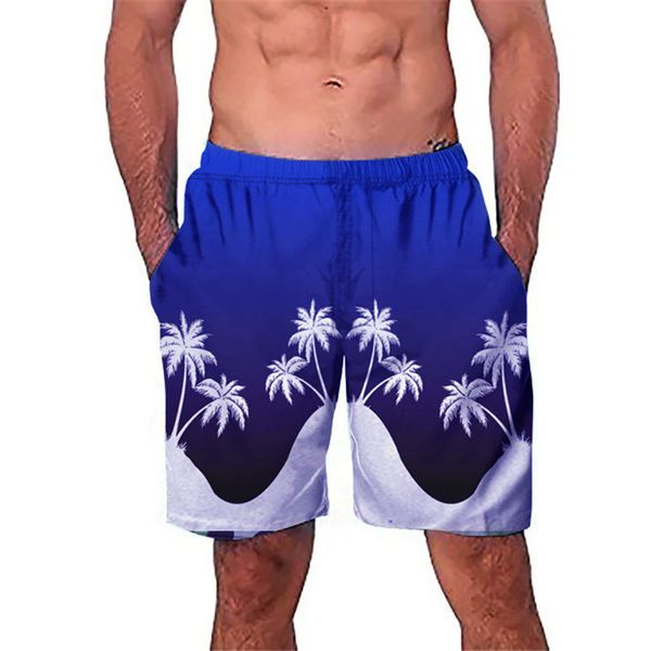 

2019 coconut tree print men swimsuit summer elastic men swimming trunks beach bathing swimwear shorts swimsuit maillot de bain