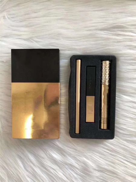 

Известный бренд 3 в 1 макияж Подводка для глаз + матовая помада 21 # + тушь для ресниц