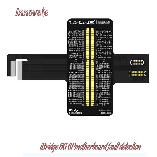 

qianli ibridge 6g 6p mainboard detection cable for front rear camera tail plug display touch mobile phone service tool