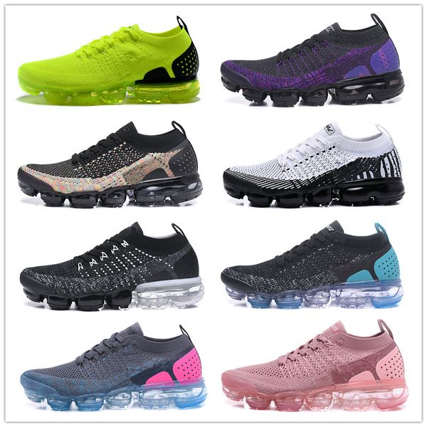 

new knit 2 2.0 running shoes for men volt metallic gold triple black white women breathable casual sport trainers mens designer sneaker