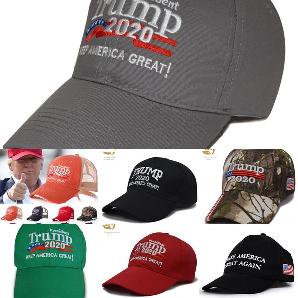 

1yk14 new trump trump capflag baseball cap outdoor embroidery keep america great again hat republican mesh donald sports 2020, Blue;gray