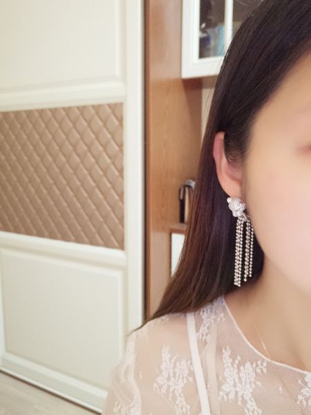 

delicate earrings 18k diamond leopard head earrings show a rich charm of bravery naughty or docile exquisite gift for women, Golden