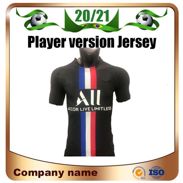 

Версия игрока Майо де футбол ПСЖ футбол Джерси 2019/2020 Мбаппе Икарди четвертый 4th рубашки Майо де фут Камиса футбольная форма