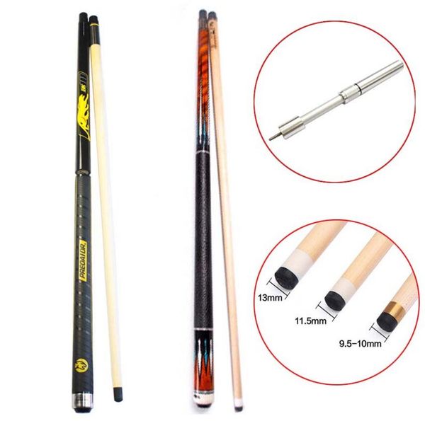 

preoaidr 3142 8k4 8 pieces laminated billiard pool cues stick 11.5mm 12.75mm 10mm tip with extension bk3 punch jump cue 2019