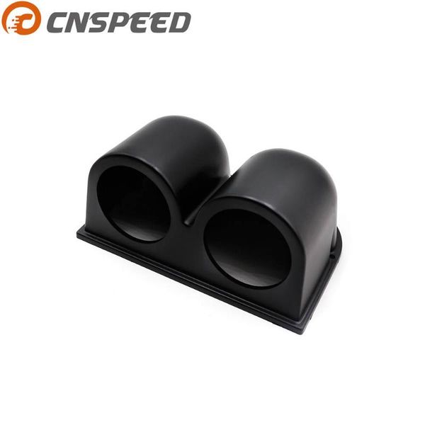 

cnspeed double dual gauge 52mm 2 holes gauge cup dash mount holder plastic holder auto car meter