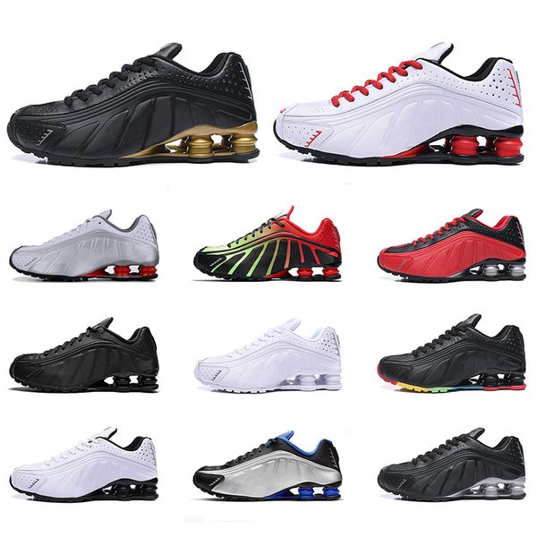 

og r4 running shoes mens sneakers deliver triple black white challenge red navy orange silver gold men trainers sports wholesale