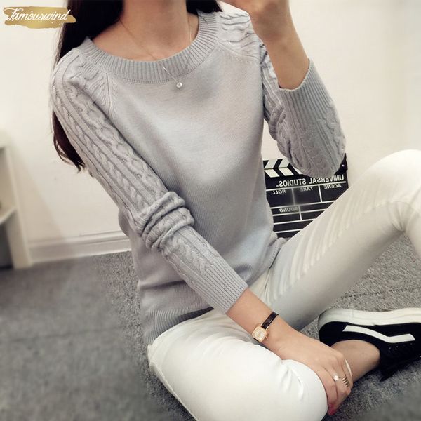 

pullover womens korean sweater for women round neck winter ladys sweaters pull female pullover winter long sleeve, White;black