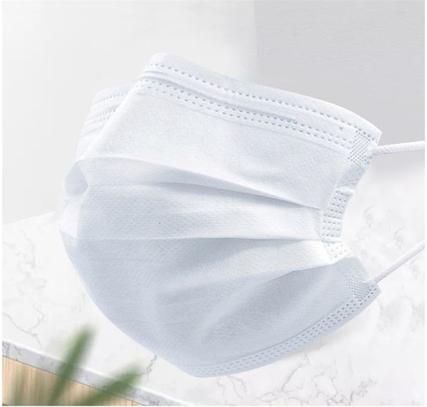 

маски классический черный / белый / розовый одноразовая 3 слойный лица анти маска для лица розовый туман и дымку пыле health care упругие ea