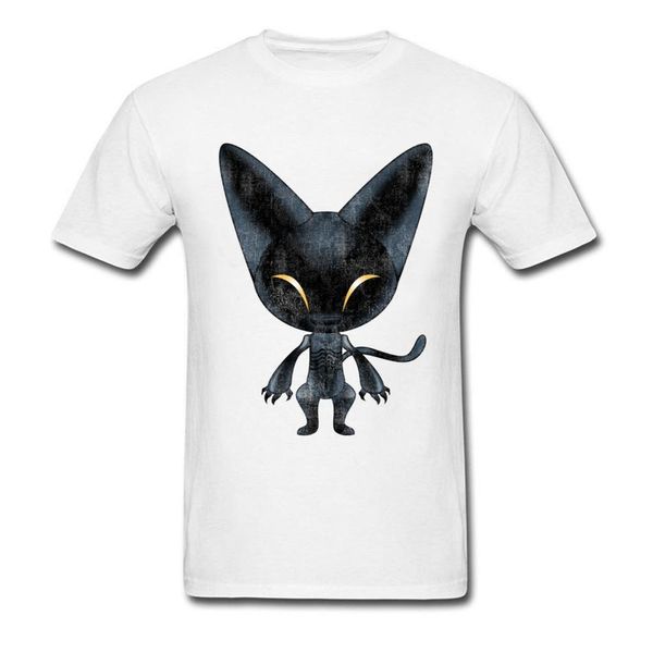 

hw cat black birthday summer pure cotton round collar boy & tees crazy sweatshirts coupons short sleeve t-shirt, White;black