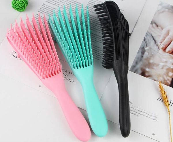 

detangling brush for natural hair, hair detangler brush for afro america 3a to 4c kinky wavy, curly, coily hair, detangle easily wet/dr, Silver