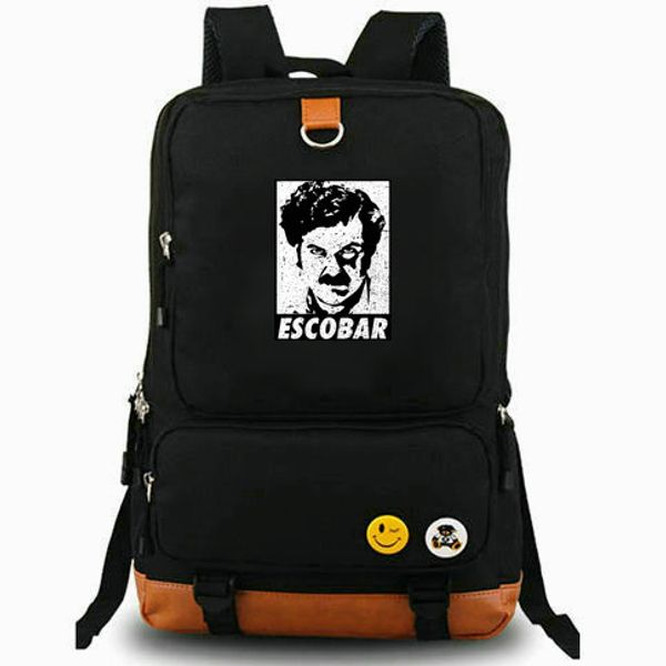 

pablo escobar backpack power man day pack cool bigwig school bag fans packsack laprucksack sport schoolbag outdoor daypack