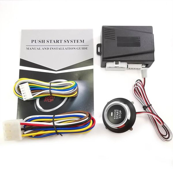 

car engine push start button ignition starter keyless engine start spush button sremote 9001