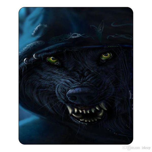 

3d printing animal world flannel blanket soft comfortable black wolf 150*200cm